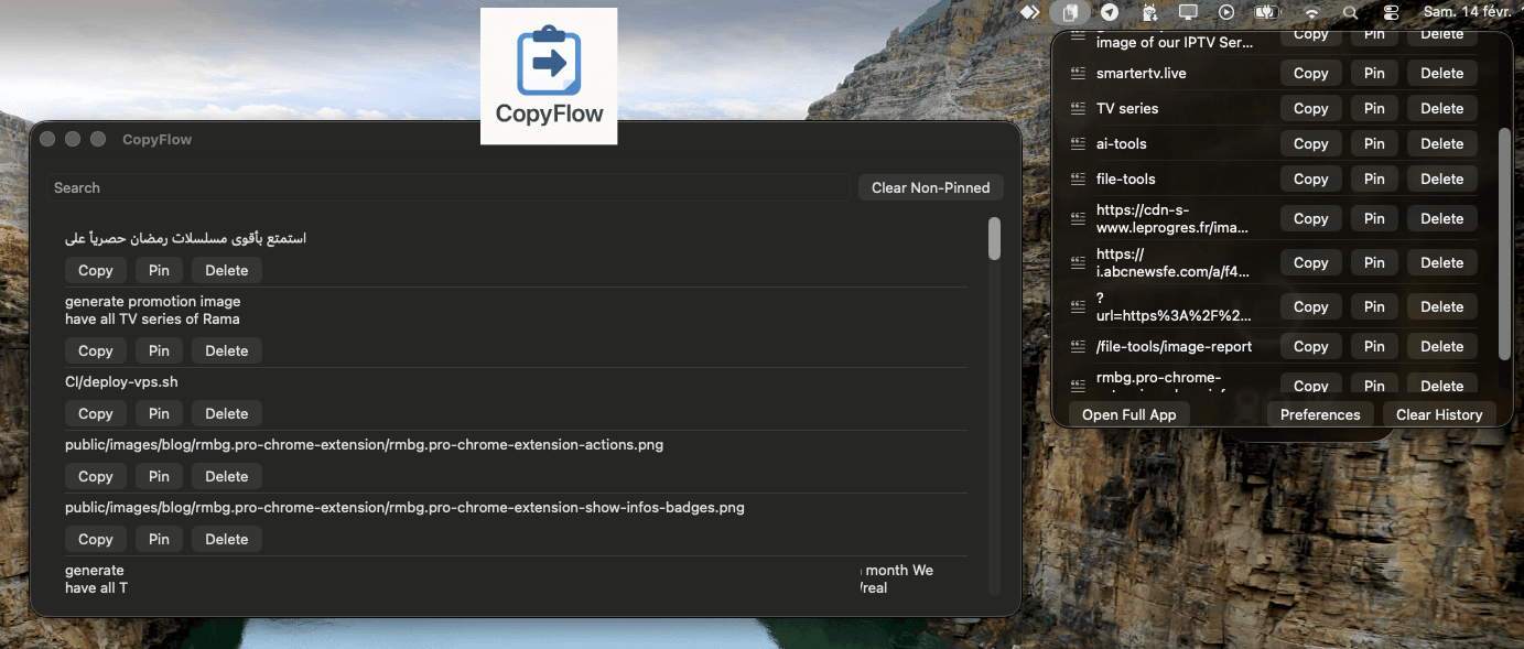 CopyFlow for macOS