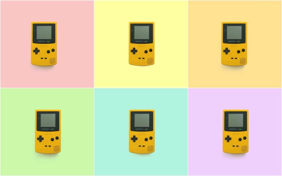 Color palette selection for replacing image background